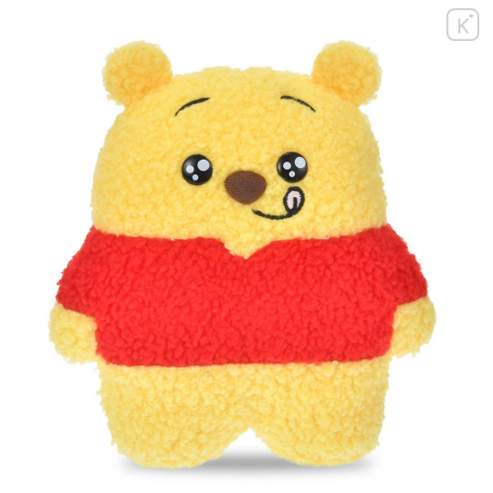 Japan Disney Store Standing Mascot Plush Toy - Pooh : Mofupeta - 1