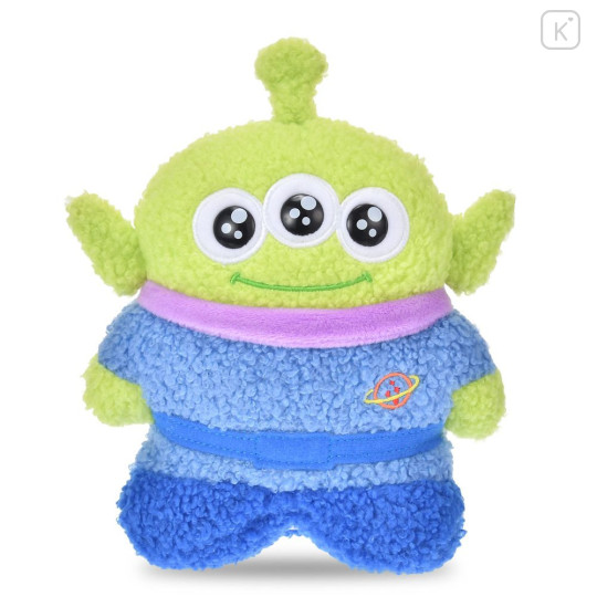 Japan Disney Store Standing Mascot Plush Toy - Toy Story Little Green Men Aliens : Mofupeta - 1