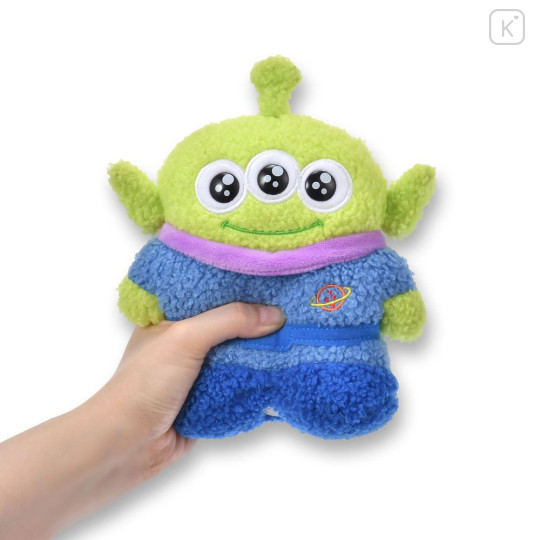Japan Disney Store Standing Mascot Plush Toy - Toy Story Little Green Men Aliens : Mofupeta - 5