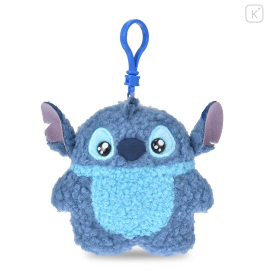 Japan Disney Store Plush Keychain - Stitch : Mofupeta - 1