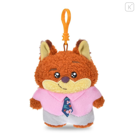 Japan Disney Store Plush Keychain - Zootopia : Mofupeta Nick Wilde - 1