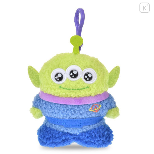 Japan Disney Store Plush Keychain - Toy Story Little Green Men Aliens : Mofupeta - 1