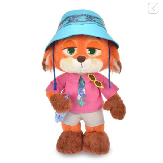 Japan Disney Store Standing Mascot Plush Toy - Zootopia 2 : Nick Wilde Fish Market - 1