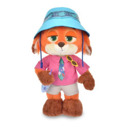 Japan Disney Store Standing Mascot Plush Toy - Zootopia 2 : Nick Wilde Fish Market