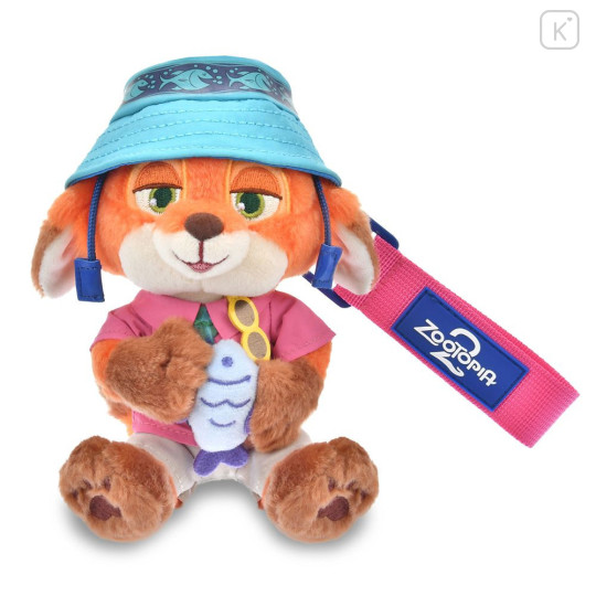 Japan Disney Store Plush Keychain - Zootopia 2 : Nick Wilde Fish Market - 5