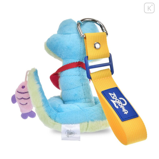 Japan Disney Store Plush Keychain - Zootopia 2 : Gary De Snake Pit Viper Fish Market - 4
