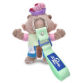 Japan Disney Store Plush Keychain - Zootopia 2 : Nibbles Maplestick Beaver Podcaster Fish Market - 4