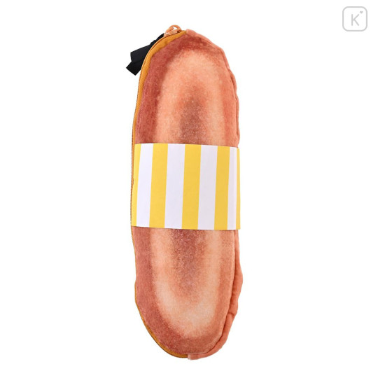 Japan Disney Store Fluffy Plush Pen Case - Mickey : Mickey's Bakery Fluffy Bread Time - 2