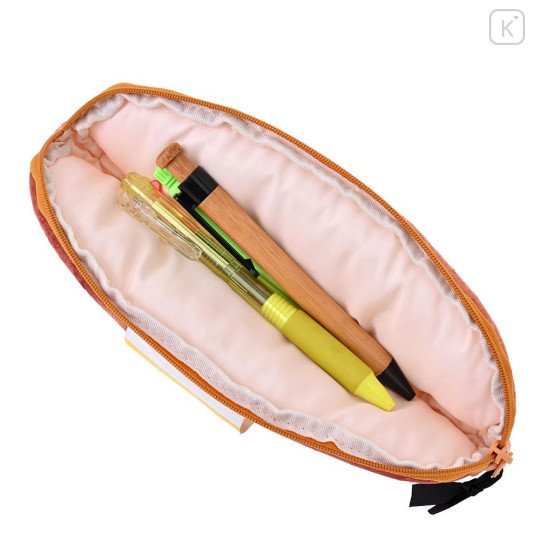 Japan Disney Store Fluffy Plush Pen Case - Mickey : Mickey's Bakery Fluffy Bread Time - 4