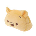 Japan Disney Store Fluffy Plush Pen Case - Pooh : Face & Butt - 2