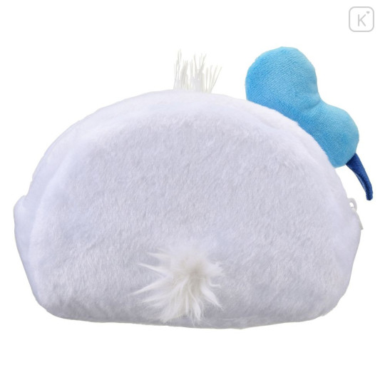 Japan Disney Store Fluffy Plush Pen Case - Donald : Face & Butt - 2