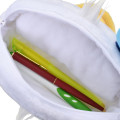 Japan Disney Store Fluffy Plush Pen Case - Donald : Face & Butt - 4