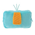Japan Disney Store Fluffy Plush Pen Case - Perry the Platypus : Face & Butt - 3