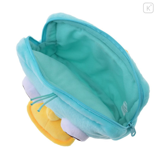 Japan Disney Store Fluffy Plush Pen Case - Perry the Platypus : Face & Butt - 4