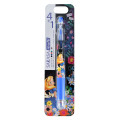 Japan Disney Store Sarasa Multi 4+1 Gel Pen & Mechanical Pencil - Alice in Wonderland : Flower Black - 1