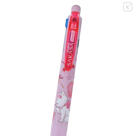 Japan Disney Store Sarasa Multi 4+1 Gel Pen & Mechanical Pencil - Marie : Holiday Gift - 3