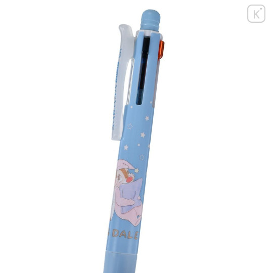 Japan Disney Store Sarasa Multi 4+1 Gel Pen & Mechanical Pencil - Chip & Dale : Pajama Costume - 4