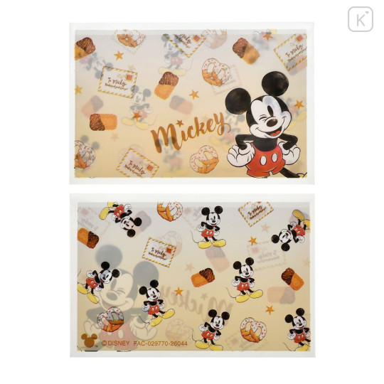 Japan Disney Store Card Case Penny Sleeves Set - Mickey : Sweets - 4
