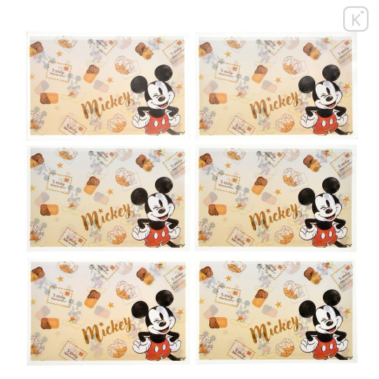 Japan Disney Store Card Case Penny Sleeves Set - Mickey : Sweets - 5