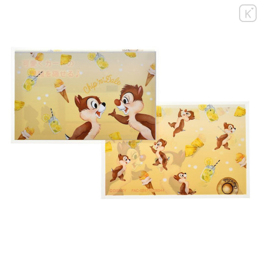 Japan Disney Store Card Case Penny Sleeves Set - Chip & Dale : Sweets - 1