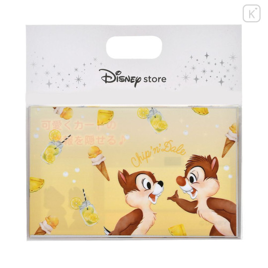 Japan Disney Store Card Case Penny Sleeves Set - Chip & Dale : Sweets - 2