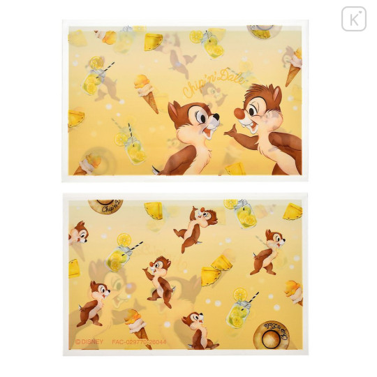 Japan Disney Store Card Case Penny Sleeves Set - Chip & Dale : Sweets - 4
