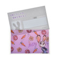 Japan Disney Store Card Case Penny Sleeves Set - Zootopia : Judy Hopps Purple - 3