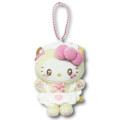 Japan Sanrio Petit Mini Mascot Holder - Hello Kitty : Nekoneko Maid - 1