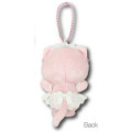 Japan Sanrio Petit Mini Mascot Holder - Hello Kitty : Nekoneko Maid Pink - 2
