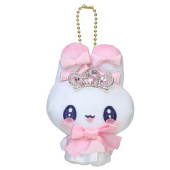 Japan Heisei Retro Mascot Holder - Magical Berry Rabbit Pink Tiara