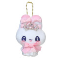 Japan Heisei Retro Mascot Holder - Magical Berry Rabbit Pink Tiara - 1