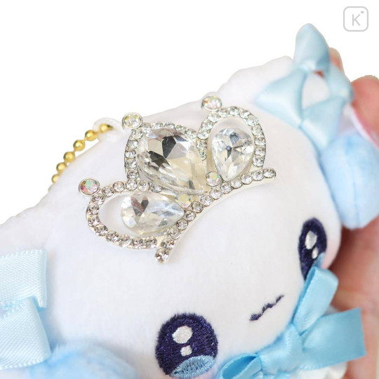 Japan Heisei Retro Mascot Holder - Magical Berry Rabbit Blue Tiara - 3