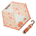 Japan Monchhichi Folding Umbrella - Apple Gingham Red - 2