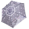 Japan Sanrio Folding Umbrella - Kuromi : Night Castle - 1