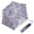 Japan Sanrio Folding Umbrella - Kuromi : Night Castle - 2
