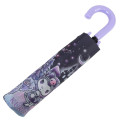 Japan Sanrio Folding Umbrella - Kuromi : Night Castle - 3