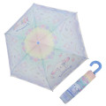 Japan Sanrio Folding Umbrella - Cinnamoroll : Flower Dream Blue - 2