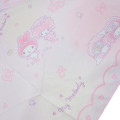 Japan Sanrio Folding Umbrella - My Melody & My Sweet Piano : Flower Dream Pink - 5