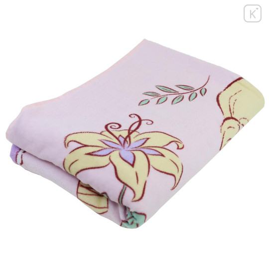 Japan Disney Towel Blanket - Rapunzel : Glowing Light Purple - 3