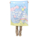 Japan Sanrio Towel Blanket - Cinnamoroll : Sky Party Light Blue - 4