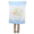 Japan San-x Towel Blanket - Sumikko Gurashi : Sky Light Blue - 4