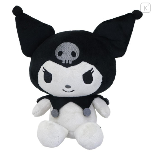 Japan Sanrio Plush Toy - Kuromi : Monochrome - 1