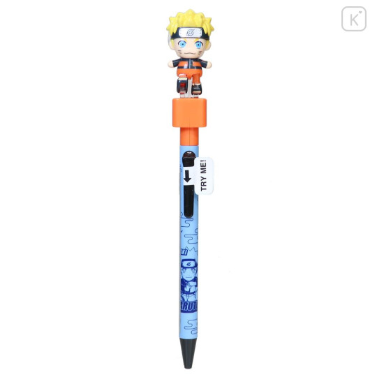 Japan Naruto Action Mascot Ballpoint Pen - Uzumaki Naruto : Moving Ninja Feet Blue - 1