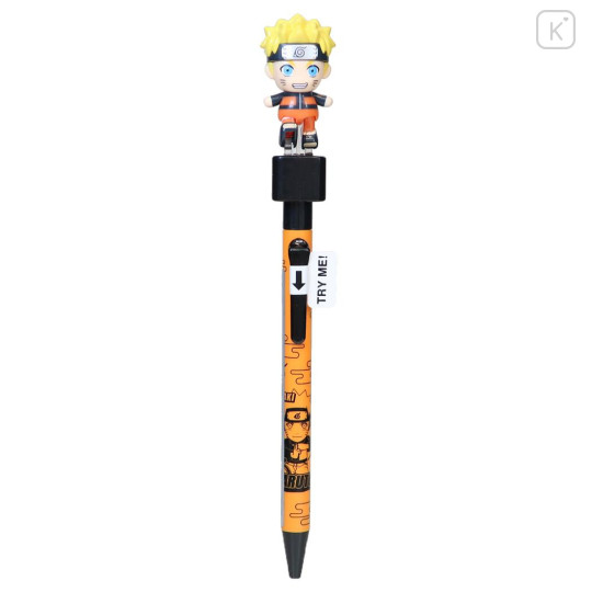 Japan Naruto Action Mascot Ballpoint Pen - Uzumaki Naruto : Moving Ninja Feet Orange - 1