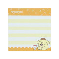 Japan Sanrio Square Memo - Pompompurin : Friends Orange - 4