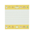 Japan Sanrio Square Memo - Pompompurin : Friends Orange - 6