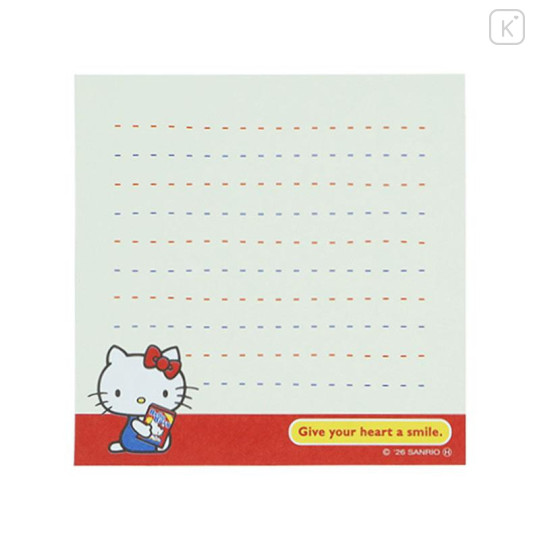 Japan Sanrio Square Memo - Hello Kitty : Supermarket - 4