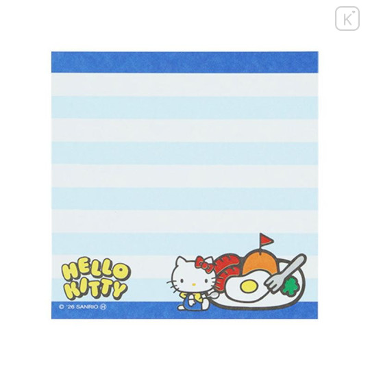 Japan Sanrio Square Memo - Hello Kitty : Cooking Delicious - 4