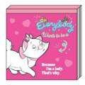Japan Disney Square Memo - Marie : Because I'm Lady Pink - 1