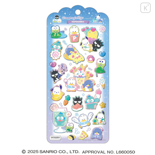 Japan Sanrio Drop Jelly Stickers - Hapidanbui - 1